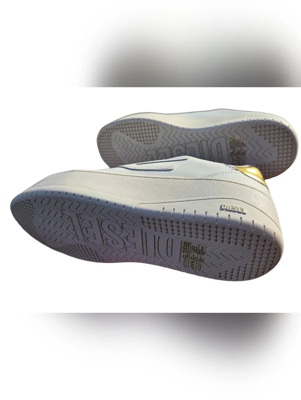 Diesel S-Athene Bold X Chunky Low-top Flatform Leather Lifestyle Sneakers NEW - Picture 11 of 13